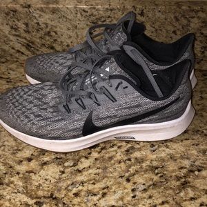 Nike grey Zoom running shoes